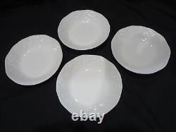 Wedgwood Bone China Strawberry & Vine Set of 4 Fruit Bowls Made in England