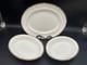 Wedgwood CAVENDISH England Bone China 3 Piece Serving Set Bowls, Platter