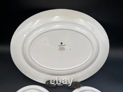 Wedgwood CAVENDISH England Bone China 3 Piece Serving Set Bowls, Platter