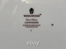 Wedgwood CAVENDISH England Bone China 3 Piece Serving Set Bowls, Platter