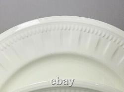 Wedgwood COLOSSEUM Dinner Plates Whiteware Bone China Made in England Set/5