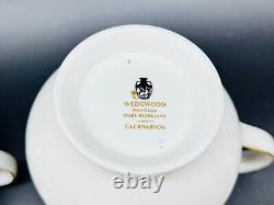 Wedgwood Caernarvon Creamer Sugar Bowl Set Bone China England