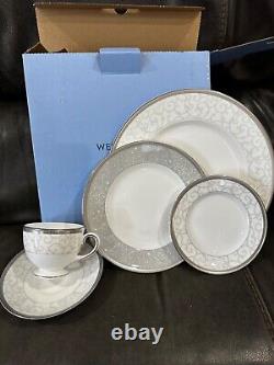 Wedgwood Celestial Platinum Bone China 5-Piece Place Setting