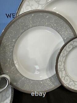 Wedgwood Celestial Platinum Bone China 5-Piece Place Setting