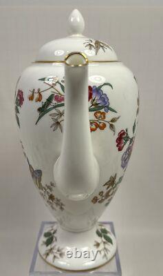 Wedgwood Charnwood Vintage Tea Set Flower Butterfly Bone China England Gold Trim