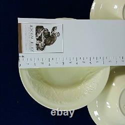 Wedgwood China Coupe Cereal Bowl Patrician Embossed Set of 7