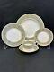 Wedgwood ChinaColumbia Gold Sage Green (1) 5 Piece Place Setting Perfect