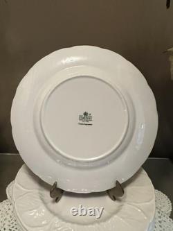 Wedgwood Coalport Countryware Bone China Salad Plates 8-1/8 Cabbage Set Of 8