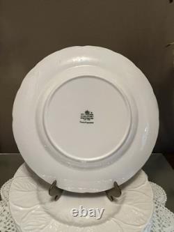 Wedgwood Coalport Countryware Bone China Salad Plates 8-1/8 Cabbage Set Of 8