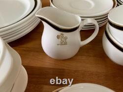 Wedgwood Cunard Line QE2 Ship Service Bone China Full Dining Set England W