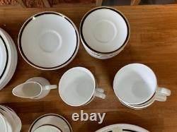 Wedgwood Cunard Line QE2 Ship Service Bone China Full Dining Set England W