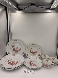Wedgwood England Chantecler Rooster Bone China VTG 10 Piece Set Service for 4