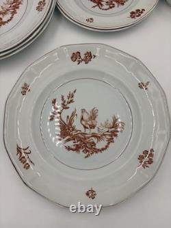 Wedgwood England Chantecler Rooster Bone China VTG 10 Piece Set Service for 4