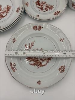 Wedgwood England Chantecler Rooster Bone China VTG 10 Piece Set Service for 4