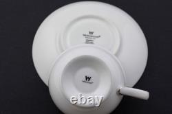 Wedgwood Fine Bone China Amherst (platinum Trim) 5 Piece Place Setting Mint