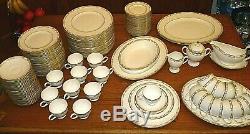 Wedgwood Fine Bone China Colchester England 140 Piece Set Service For 24+ MINT