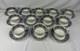 Wedgwood Florentine Marine Blue Set of 12 Tea Cups & Saucers Fine Bone China