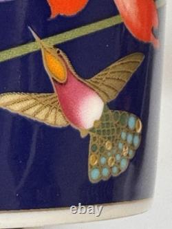 Wedgwood Hummingbird Tea Cup & Saucer Blue Dinnerware England New With Box Lot 2