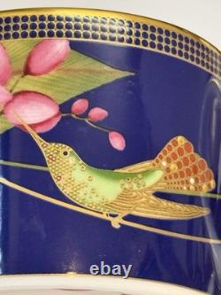 Wedgwood Hummingbird Tea Cup & Saucer Blue Dinnerware England New With Box Lot 2