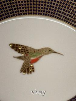 Wedgwood Hummingbird Tea Cup & Saucer Blue Dinnerware England New With Box Lot 2