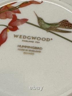 Wedgwood Hummingbird Tea Cup & Saucer Blue Dinnerware England New With Box Lot 2