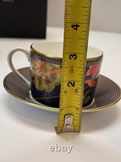 Wedgwood Hummingbird Tea Cup & Saucer Blue Dinnerware England New With Box Lot 2