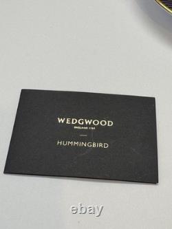 Wedgwood Hummingbird Tea Cup & Saucer Blue Dinnerware England New With Box Lot 2