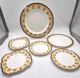 Wedgwood India Bone China Serving Platter Round Oval Accent Plate Lot of 6 EUC