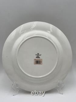 Wedgwood India Bone China Serving Platter Round Oval Accent Plate Lot of 6 EUC