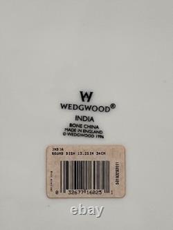 Wedgwood India Bone China Serving Platter Round Oval Accent Plate Lot of 6 EUC