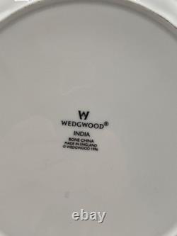 Wedgwood India Bone China Serving Platter Round Oval Accent Plate Lot of 6 EUC