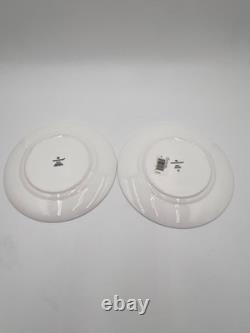 Wedgwood India Bone China Serving Platter Round Oval Accent Plate Lot of 6 EUC