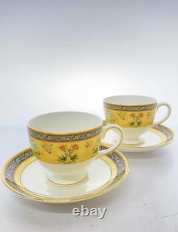 Wedgwood India Teapot Cup & Saucer 3 Piece Set Bone China England
