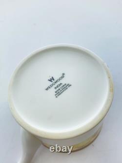 Wedgwood India Teapot Cup & Saucer 3 Piece Set Bone China England