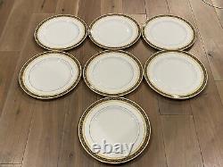 Wedgwood India bone china 10 3/4 dinner plate Made in England 1996 Set Of 7