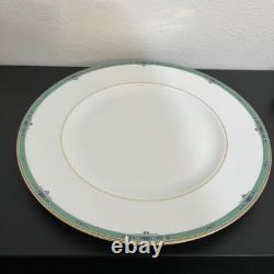 Wedgwood Jade Large Dinner Plate 27.5? Set of 6 Bone China England Tableware