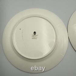 Wedgwood Josephine Bone China Set 11 Pieces Dinner Plates Saucers England Blue