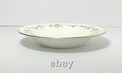 Wedgwood Mirabelle Set of 6 Bone China Rim Soup Bowls 8 England