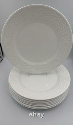 Wedgwood NANTUCKET Basket Bone China Set of 8 8 Salad Plates England (notes)