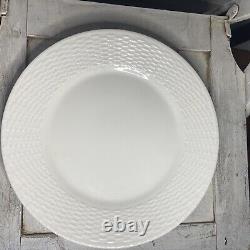 Wedgwood Nantucket 10 1/4 Dinner Plates Bone China Made In England Set Of Four