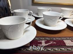 Wedgwood Nature Teacup And Saucer Set Of 16 PCs Bone China 1759 England