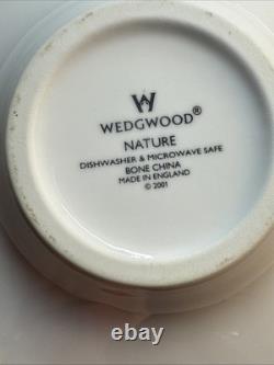 Wedgwood Nature Teacup And Saucer Set Of 16 PCs Bone China 1759 England