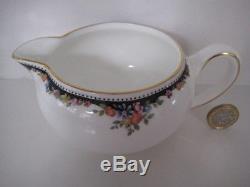 Wedgwood Osborne China England Full Tea Set Teapot Jug Sugar 6x Cup Saucer Plate