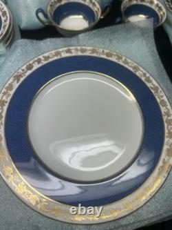 Wedgwood Powder Blue Whitehall bone china 51 pieces W3993 England