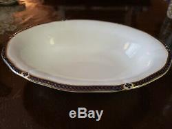 Wedgwood ROYAL LAPIS Fine Bone china 3pc. Custom set Made in England
