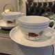 Wedgwood Ralph Lauren Sampler Cup & Saucer Pair Set Fine Bone China England