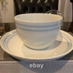 Wedgwood Ralph Lauren Sampler Cup & Saucer Pair Set Fine Bone China England