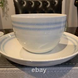 Wedgwood Ralph Lauren Sampler Cup & Saucer Pair Set Fine Bone China England