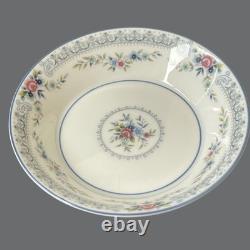 Wedgwood Rosedale Bone China Set of 4 Fruit Saucers 5 England Floral with Box NOS