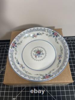 Wedgwood Rosedale Bone China Set of 4 Fruit Saucers 5 England Floral with Box NOS